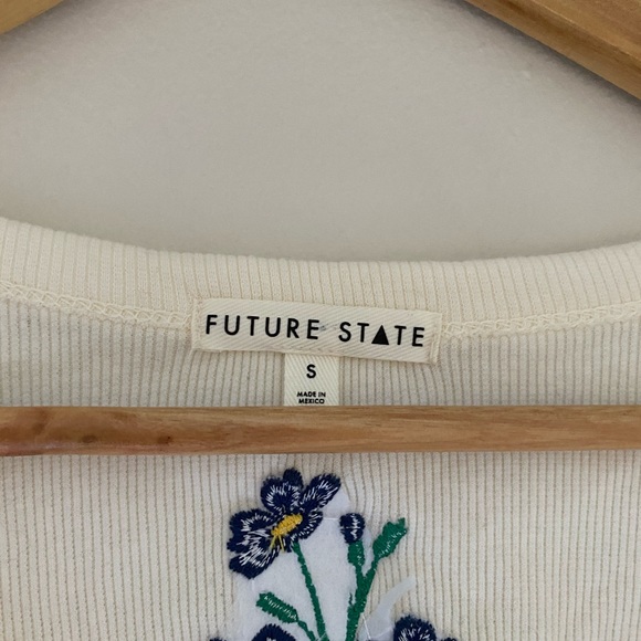 Urban Outfitters Flower Embroidery Cardigan - Picture 5 of 7